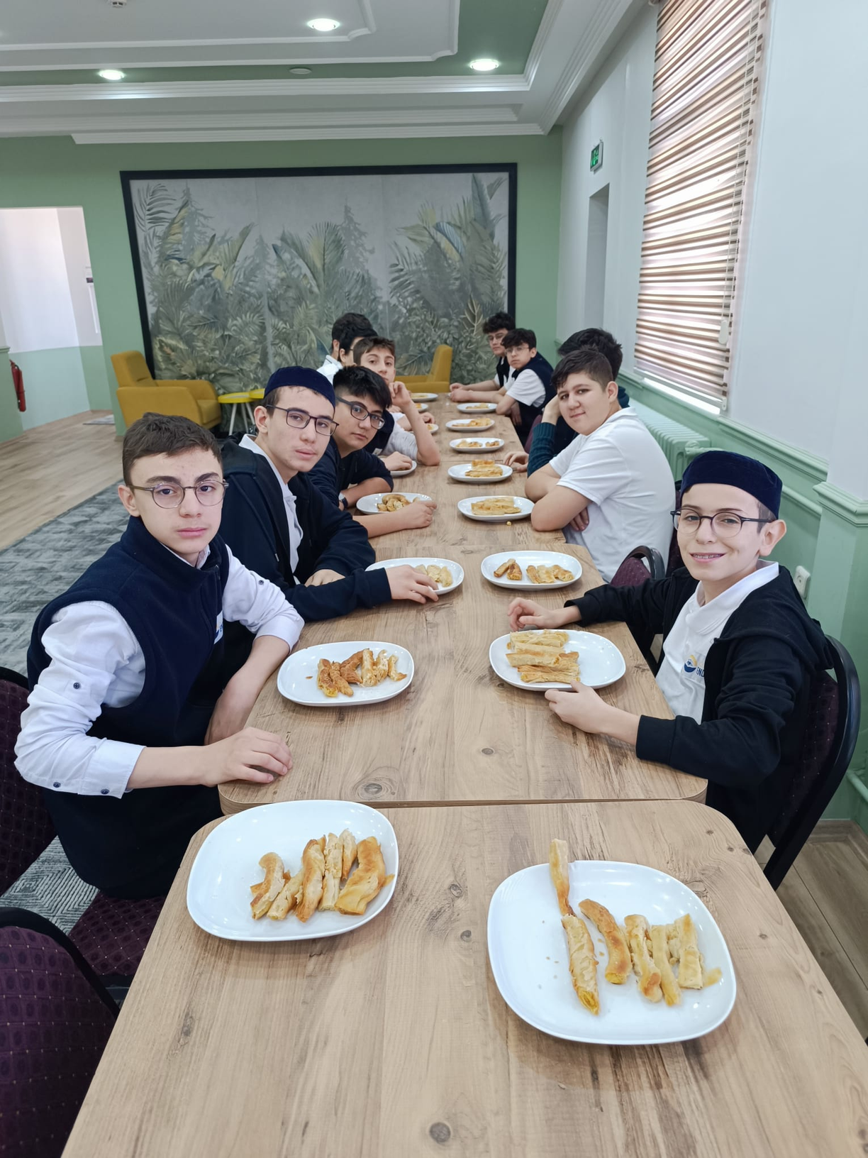 Kamp Börek İkramı 18.01.2025 foto?raf? 1